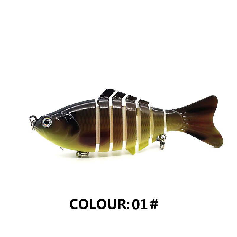 Multi Jointed Fishing Lure - 10cm Sinking Crankbait for Anglers