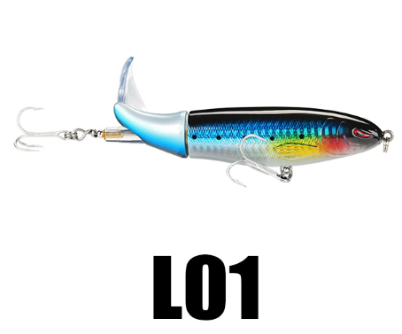 Whopper Plopper Fishing Lure - 1PC 3.54in/5.12in (13g/39g)
