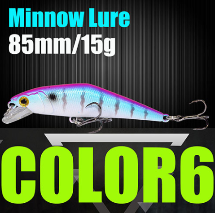 Fishing Lure Wobblers Trout 85mm/15g - Premium Minnow Hard Baits