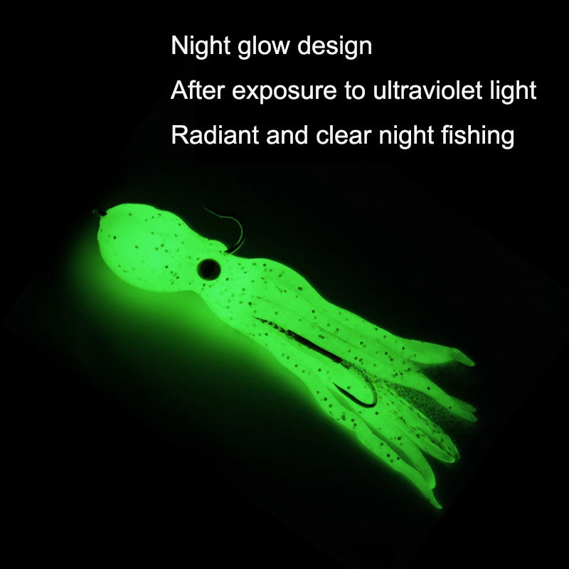 Biomimetic Octopus Squid Soft Bait 11cm - Ultimate Fishing Lure