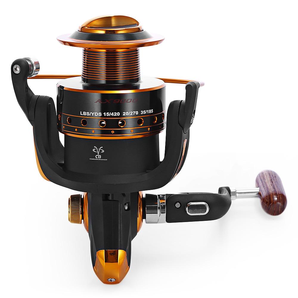 Spinning Fishing Reel 12BB + 1 Bearing Balls 500-9000 Series 5.5:1 Metal Coil Carp