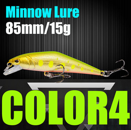 Fishing Lure Wobblers Trout 85mm/15g - Premium Minnow Hard Baits