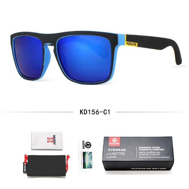 Polarized Sunglasses for Men - Classic All-Fit Design with Brand Box