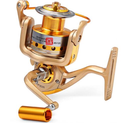 1000 - 7000 Fishing Reel Metal Spool Spinning Fishing Reels - 10-Ball Bearing 5.5:1 Gear Ratio