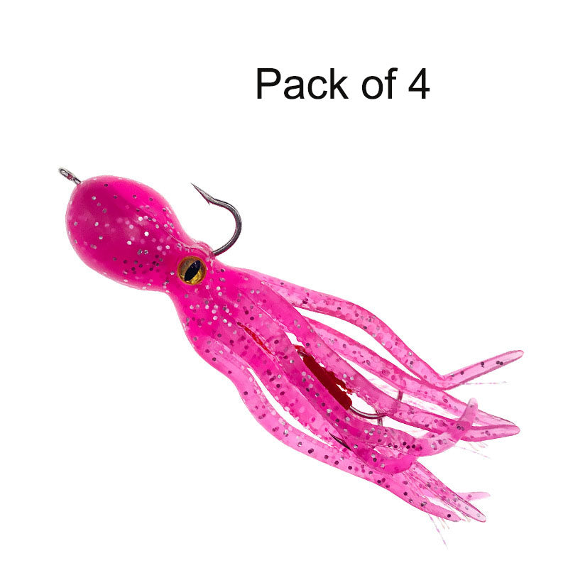 Biomimetic Octopus Squid Soft Bait 11cm - Ultimate Fishing Lure