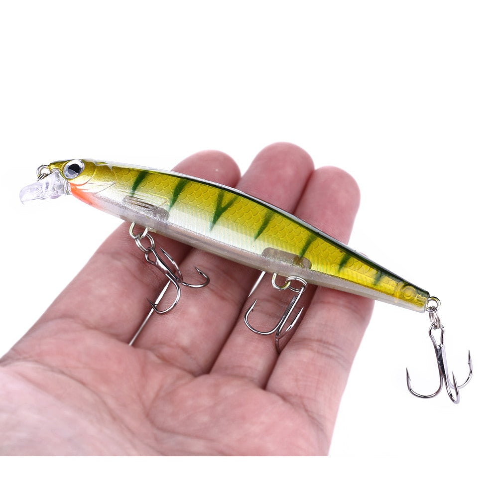 110mm 13g Swimbaits Bass Fishing Lure - Sinking Floating Wobblers Hard Bait Crankbait Minnow Lure for Pike
