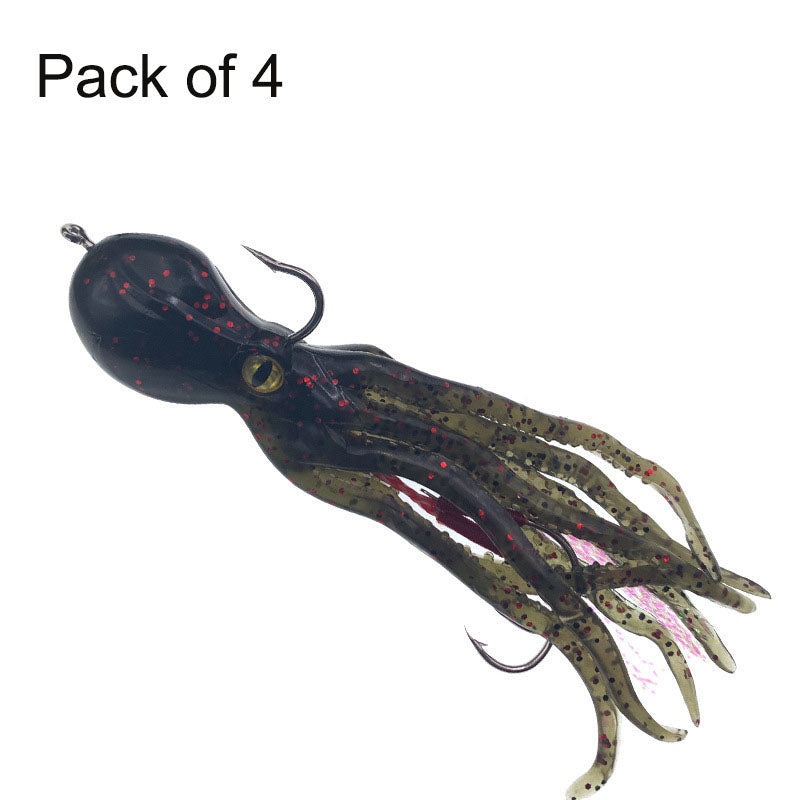 Biomimetic Octopus Squid Soft Bait 11cm - Ultimate Fishing Lure