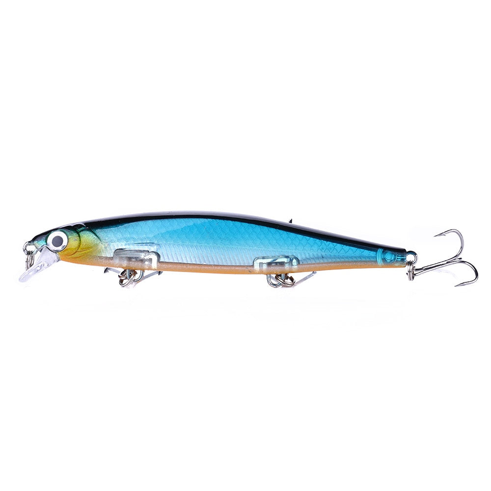 110mm 13g Swimbaits Bass Fishing Lure - Sinking Floating Wobblers Hard Bait Crankbait Minnow Lure for Pike