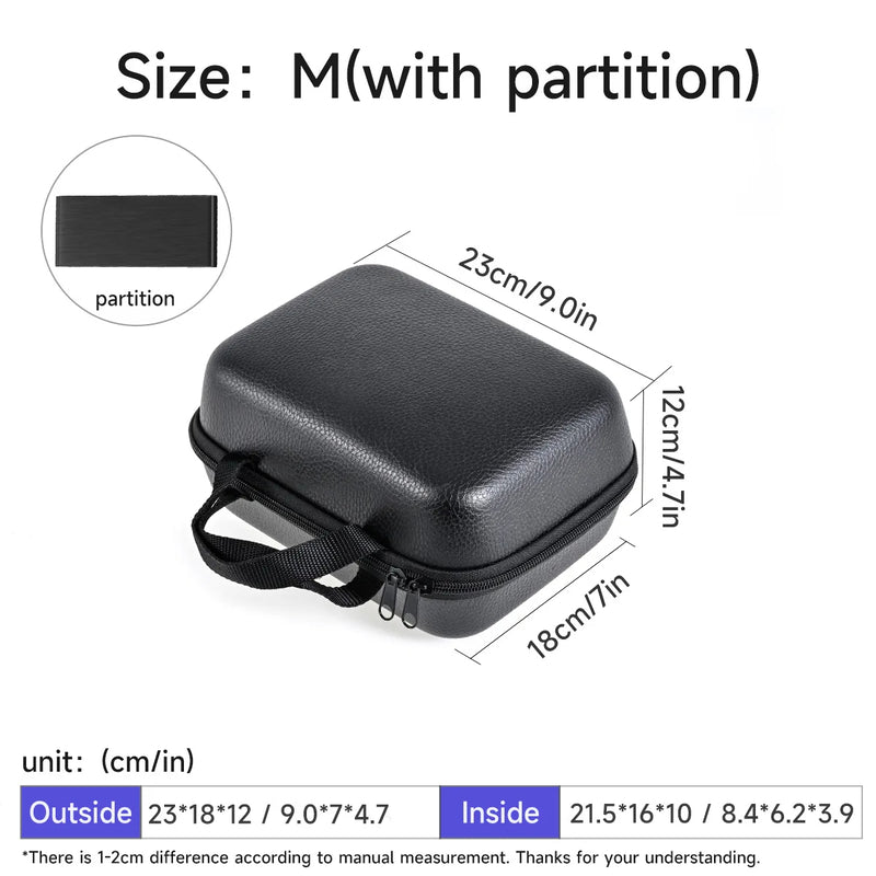 Portable EVA Fishing Reel Bag - Shockproof & Waterproof Protective Case for 1-2 Fishing Reels