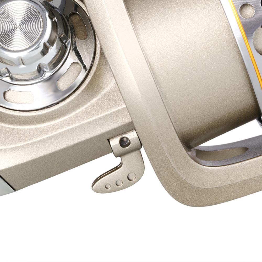 Lightweight Metal 12BB LC1000-7000 Series Spinning Fishing Reel Trolling Reel