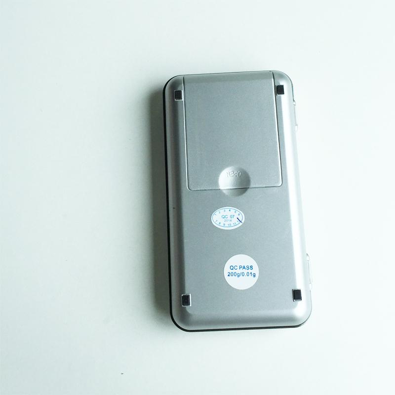 Mini Pocket Digital Scale with LCD Display - 200g Capacity, 0.01g Accuracy