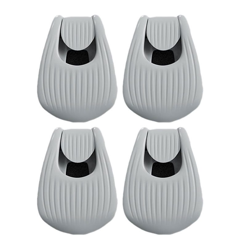 Universal Fishing Rod Holder: Multi-Function Binder Clip with Double Lock & Sponge Pad