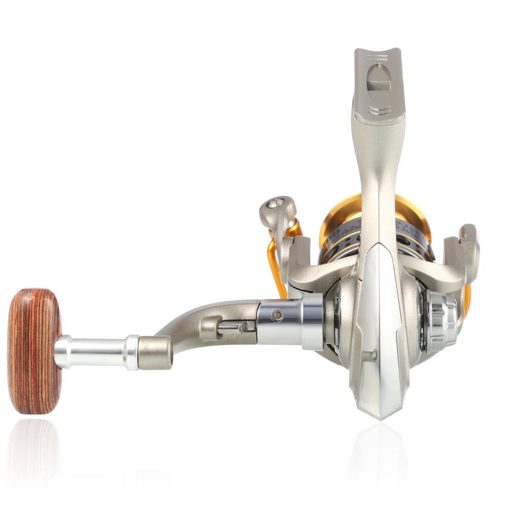 Lightweight Metal 12BB LC1000-7000 Series Spinning Fishing Reel Trolling Reel