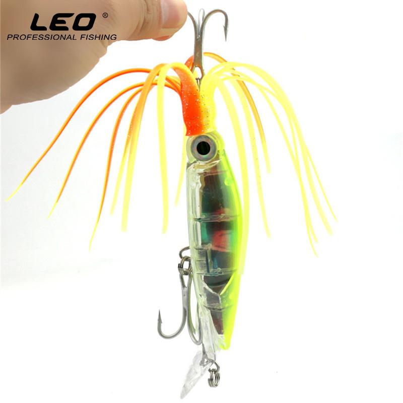 Lifelike Big Octopus Squid Jig Fishing Lure - 14cm/40g Artificial Bait