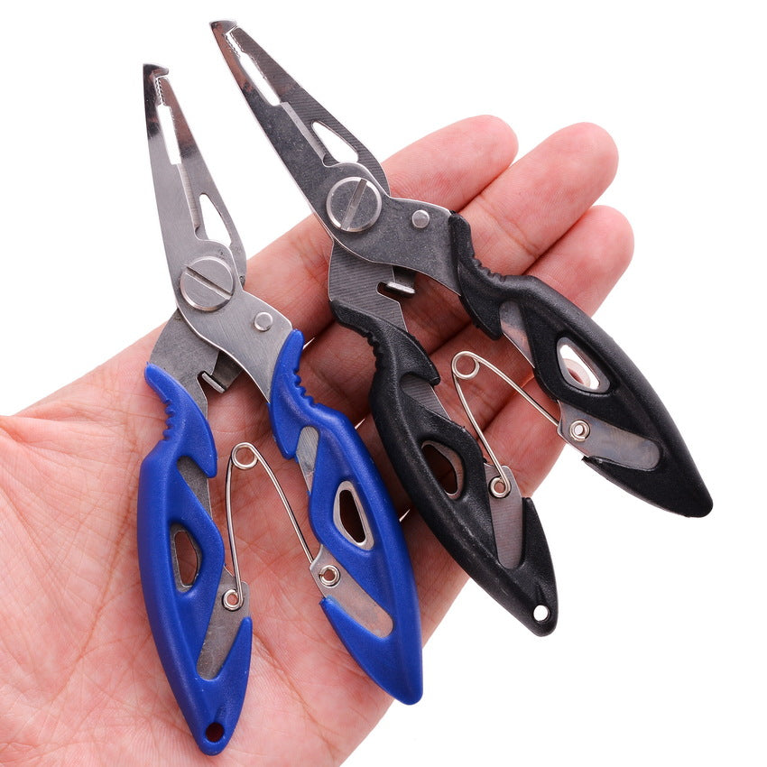 Small Fishing Pliers - Luya Stainless Steel Fish Hook Pliers with Scissors
