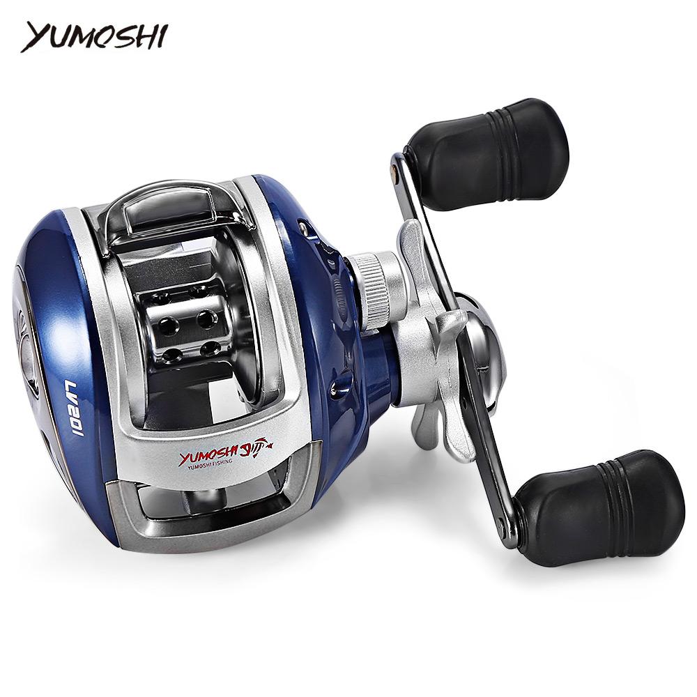 Left / Right Hand 12+1BB Bait Casting Fishing Reel - Smooth Magnetic Brake