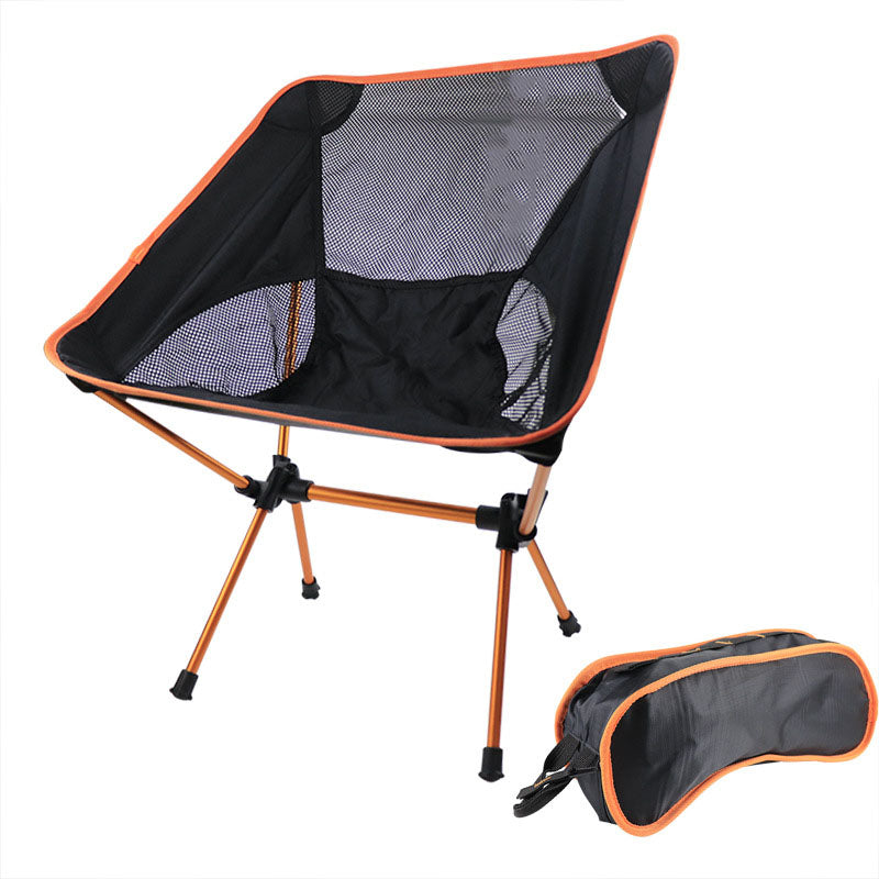Travel Ultralight Folding Chair - Superhard High Load Outdoor Camping, Beach & Picnic Seat
