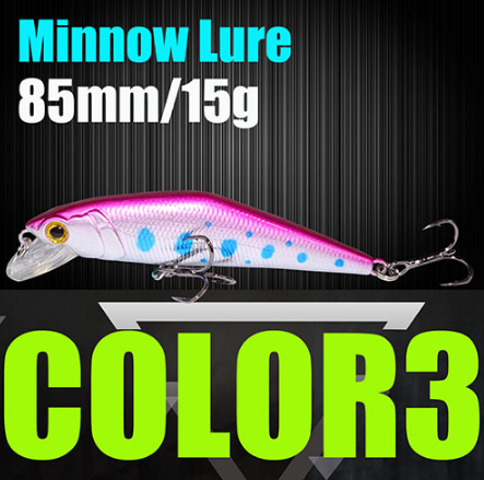 Fishing Lure Wobblers Trout 85mm/15g - Premium Minnow Hard Baits