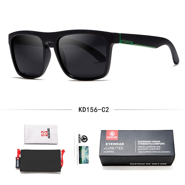Polarized Sunglasses for Men - Classic All-Fit Design with Brand Box