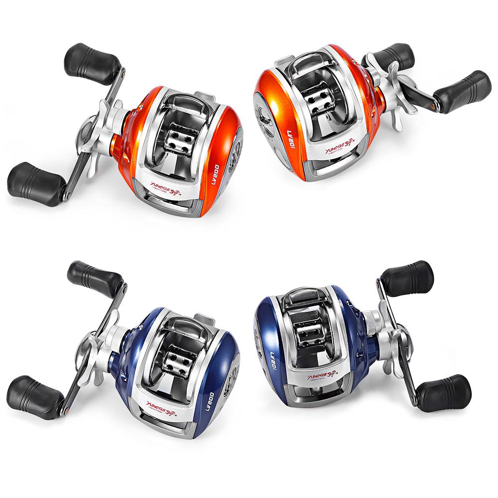 Left / Right Hand 12+1BB Bait Casting Fishing Reel - Smooth Magnetic Brake