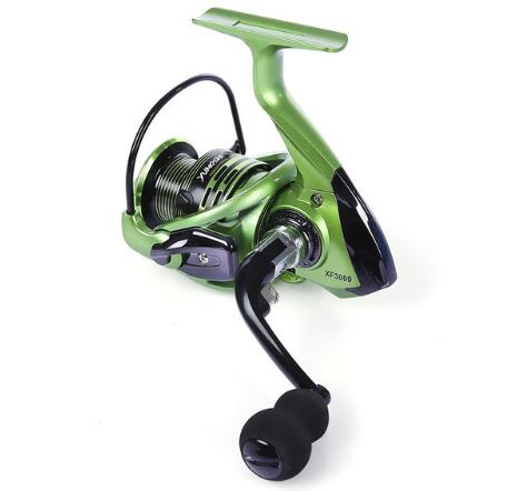 13+1BB Full Metal Spinning Fishing Reel - 4.7:1/5.5:1 Gear Ratio with Aluminum Spool