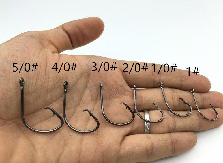120pcs Fishing Hooks Set - Octopus Circle Hooks with Storage Box