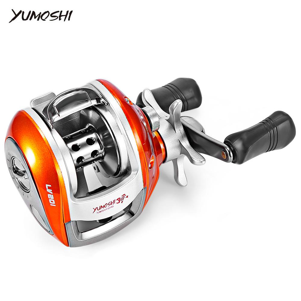 Left / Right Hand 12+1BB Bait Casting Fishing Reel - Smooth Magnetic Brake