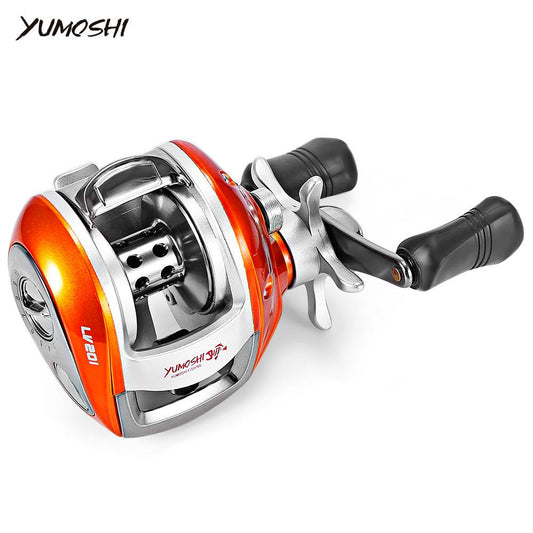 Left / Right Hand 12+1BB Bait Casting Fishing Reel - Smooth Magnetic Brake