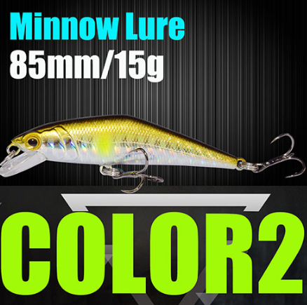 Fishing Lure Wobblers Trout 85mm/15g - Premium Minnow Hard Baits
