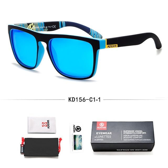 Polarized Sunglasses for Men - Classic All-Fit Design with Brand Box