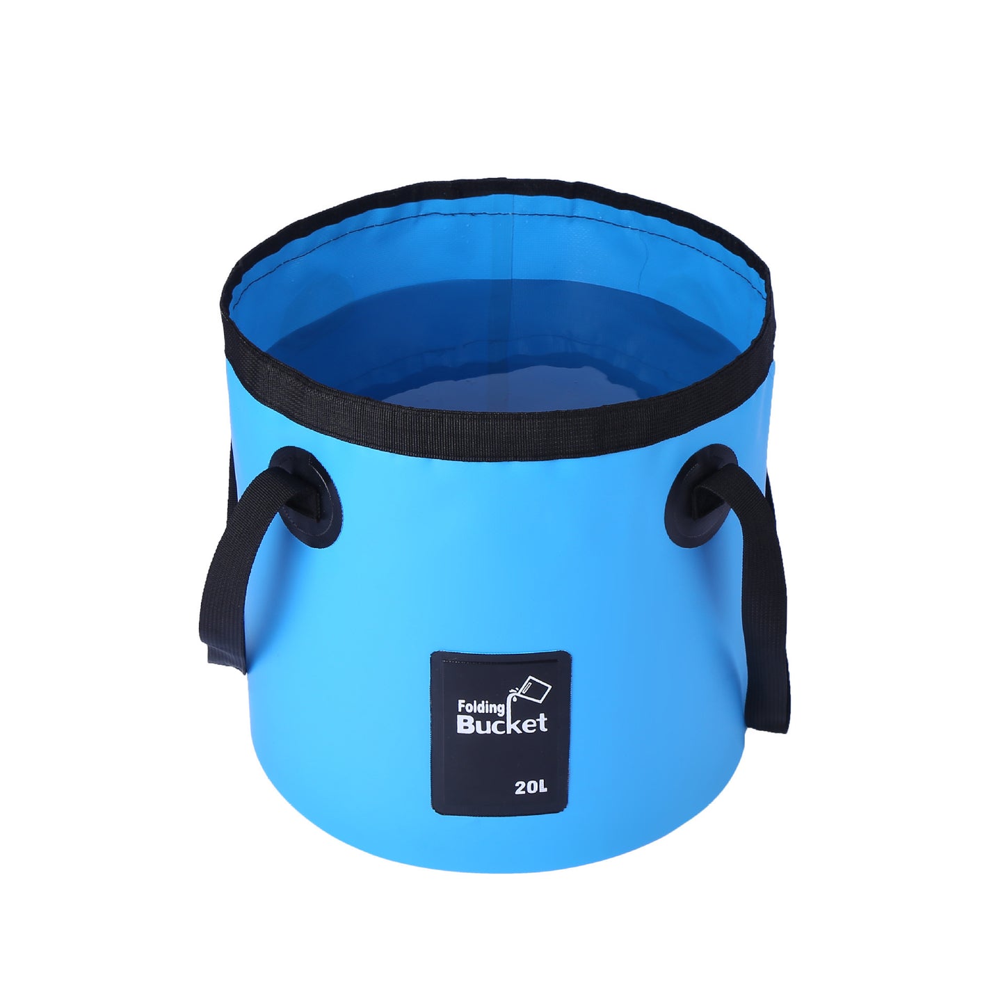 Portable Waterproof Fishing and Camping Bucket Bag - Foldable PVC Water Storage