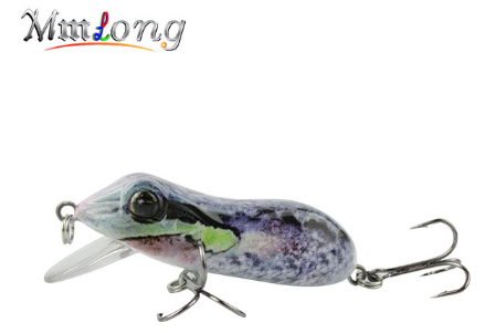 6.3cm Hard Frog Fishing Lures - Floating Minnow MR03-S Crank Bait