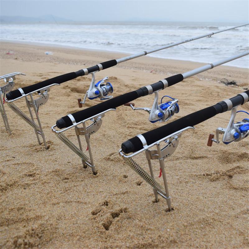 LEO High Strength Automatic Fishing Rod Holder - Upgraded Double Spring Thickened Steel