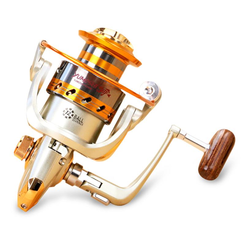1000-7000 12BB 5.2:1 Metal Spinning Fishing Reels – Perfect for Freshwater & Saltwater
