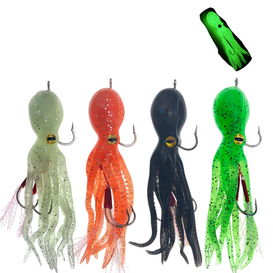 Biomimetic Octopus Squid Soft Bait 11cm - Ultimate Fishing Lure