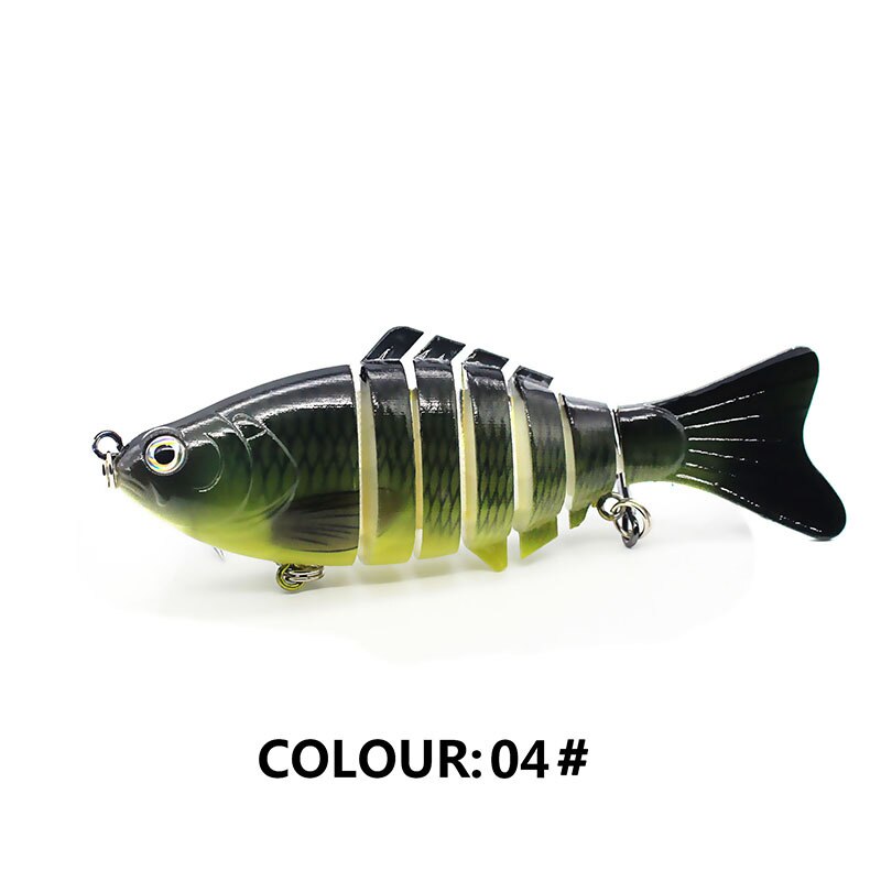 Multi Jointed Fishing Lure - 10cm Sinking Crankbait for Anglers