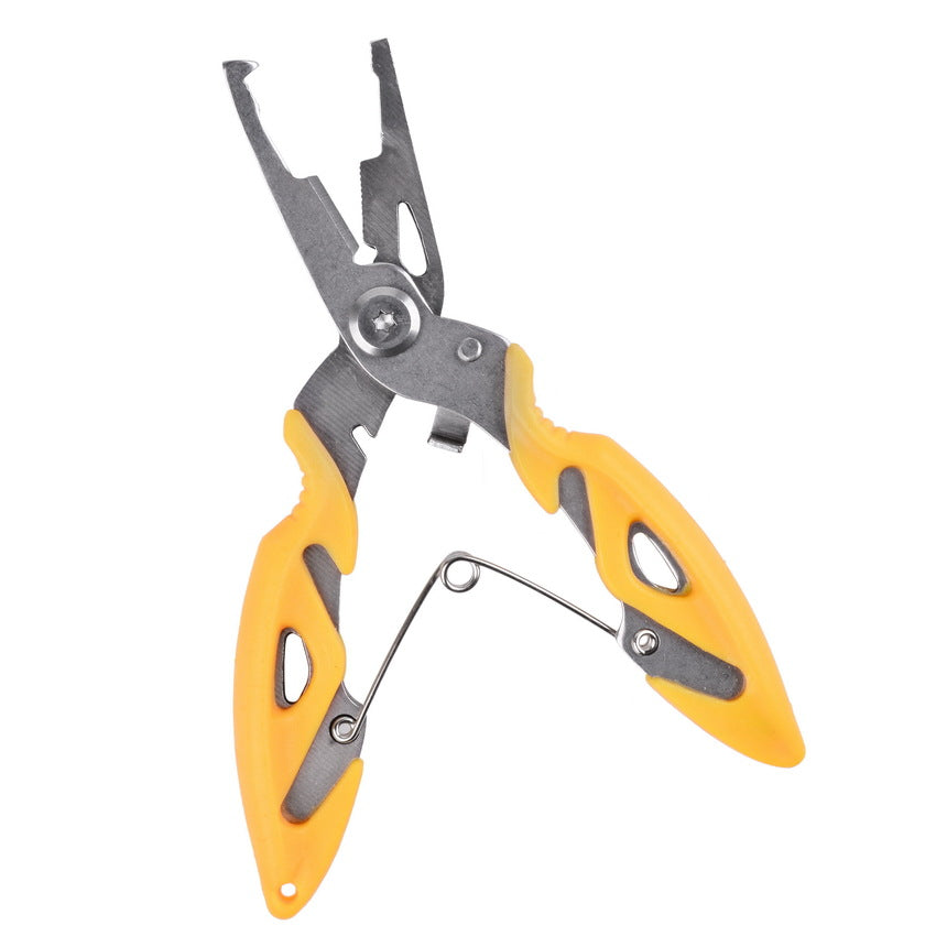 Small Fishing Pliers - Luya Stainless Steel Fish Hook Pliers with Scissors