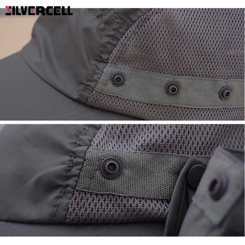 Sun Caps Flap Hats - 360 Degree UV Protection for Men and Women