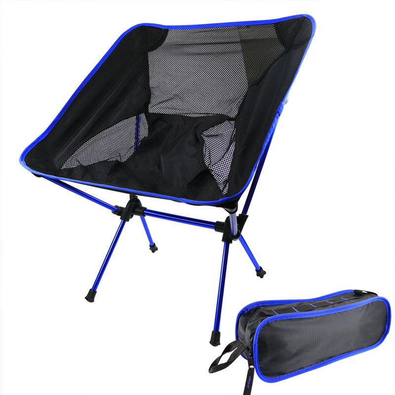 Travel Ultralight Folding Chair - Superhard High Load Outdoor Camping, Beach & Picnic Seat