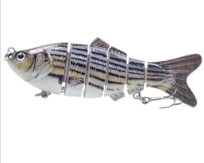 10cm 16.5g Multi-section Lure with Ring Beads - Simulation Luya Bionic Fishing Lure
