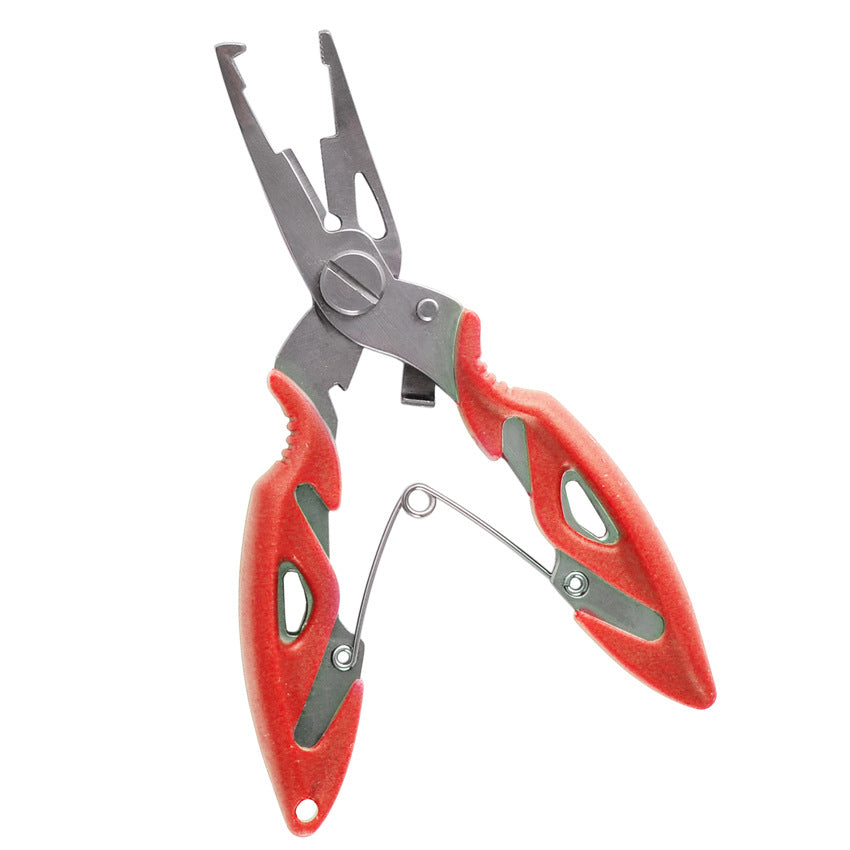Small Fishing Pliers - Luya Stainless Steel Fish Hook Pliers with Scissors