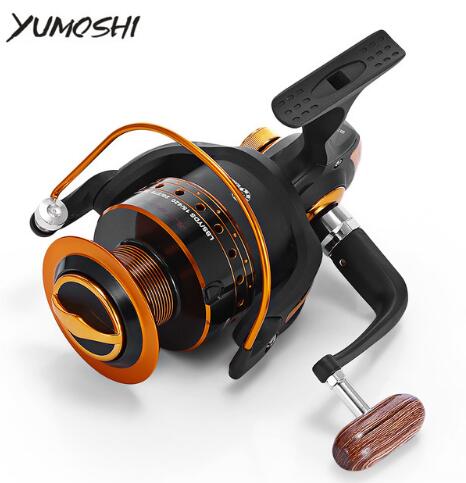 Spinning Fishing Reel 12BB + 1 Bearing Balls 500-9000 Series 5.5:1 Metal Coil Carp