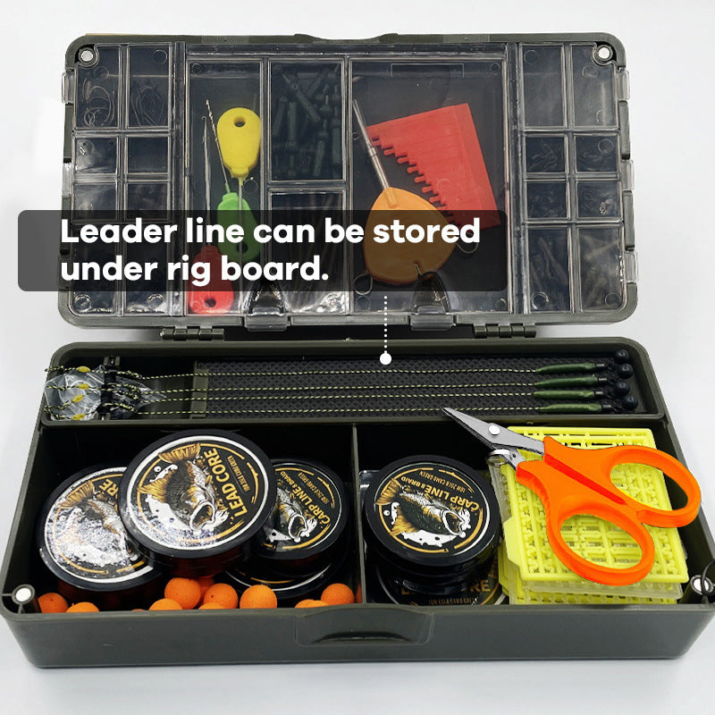 Portable Fishing Storage Box with Magnetic Compartments