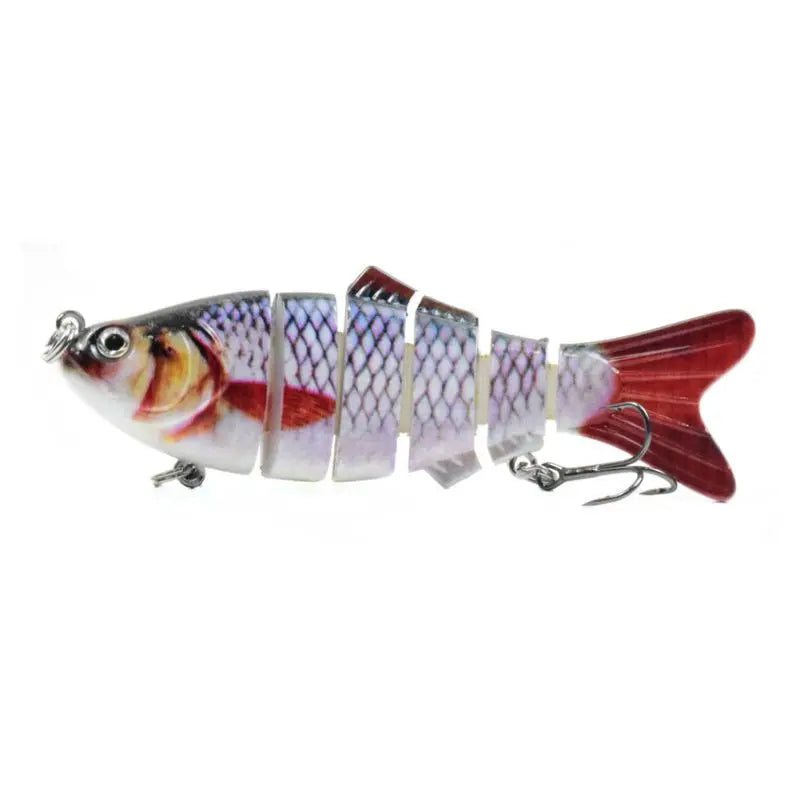 10cm 16.5g Multi-section Lure with Ring Beads - Simulation Luya Bionic Fishing Lure