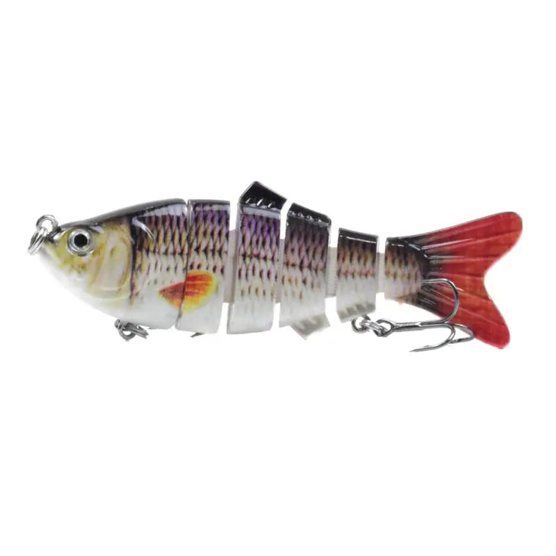 10cm 16.5g Multi-section Lure with Ring Beads - Simulation Luya Bionic Fishing Lure