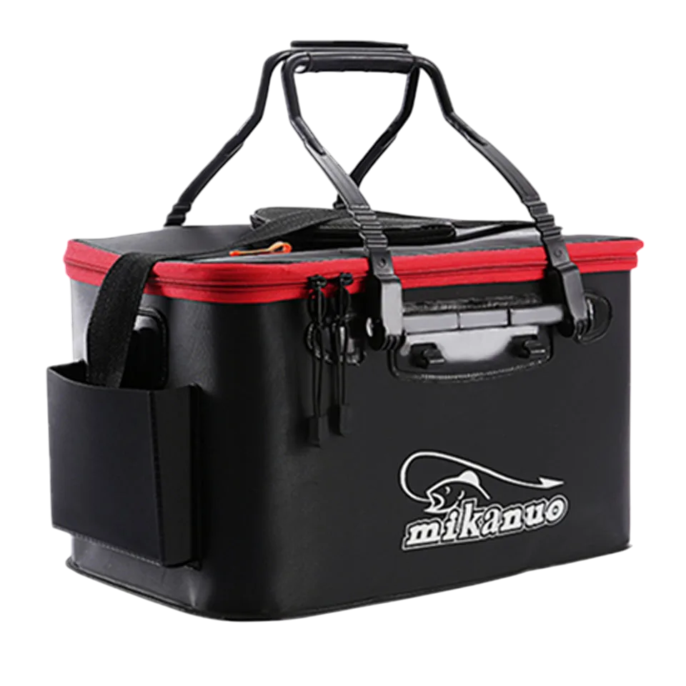 Portable EVA Fishing Bag - Collapsible Fishing Bucket & Live Fish Box for Anglers
