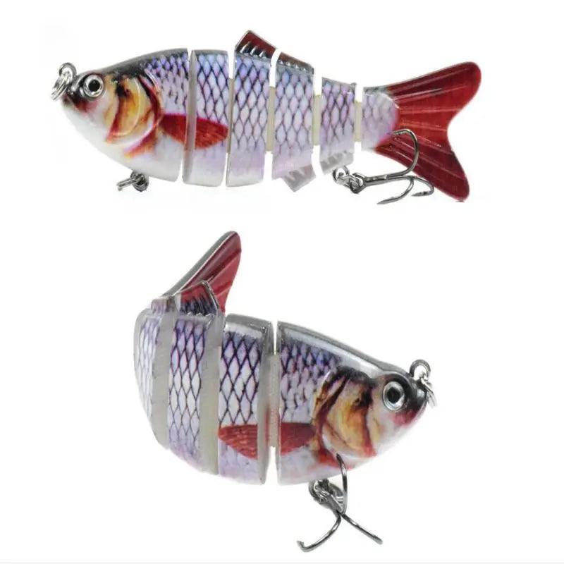 10cm 16.5g Multi-section Lure with Ring Beads - Simulation Luya Bionic Fishing Lure