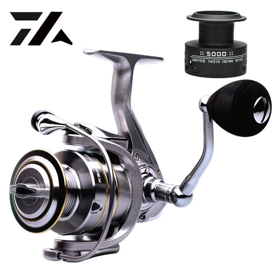 High Quality 14+1 BB Double Spool Fishing Reel - 5.5:1 Gear Ratio for High Speed Spinning
