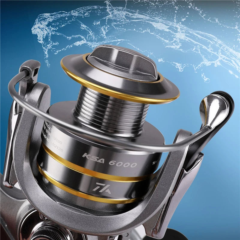 High Quality 14+1 BB Double Spool Fishing Reel - 5.5:1 Gear Ratio for High Speed Spinning