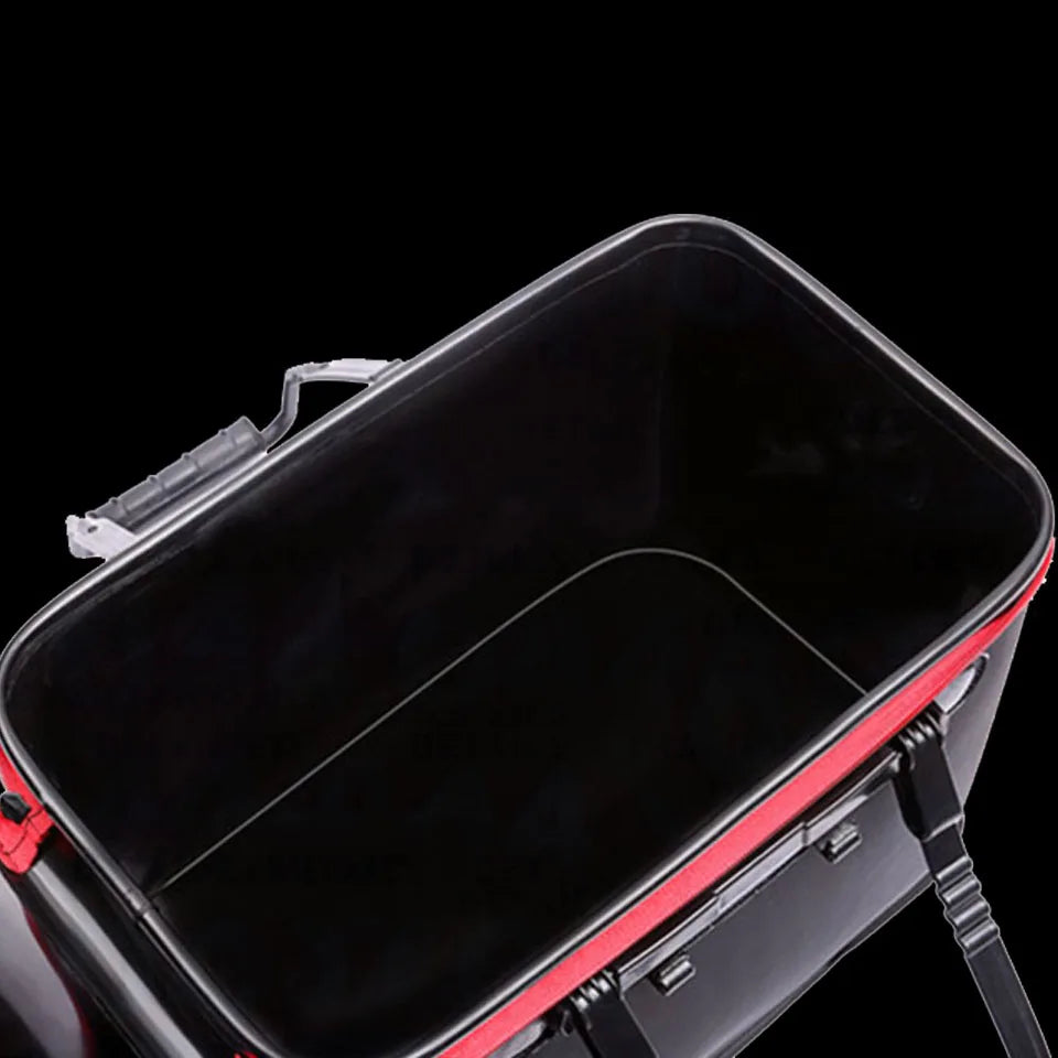 Portable EVA Fishing Bag - Collapsible Fishing Bucket & Live Fish Box for Anglers